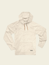 Loggerhead Hoodie Pond Patters in Bone