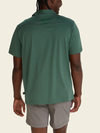 Howler Bro's Ranchero Polo in Fern Green