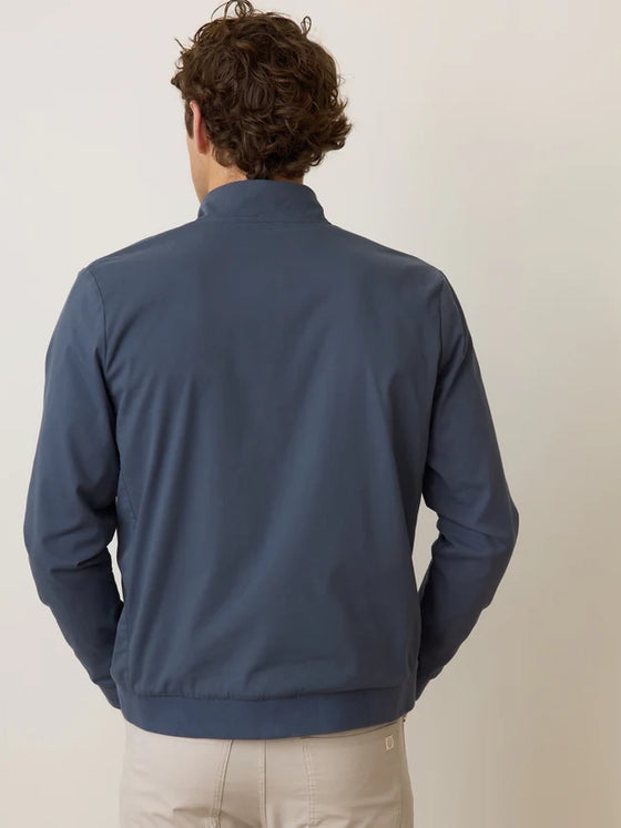 Marine Layer's Breeze Bomber in Ombre Blue