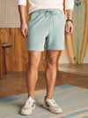 Faherty brand Essential Italian Knit Cord Short 6" in Gulf Blue