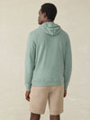 Faherty Brand Sunwashed Slub Hoodie in Sage Creek