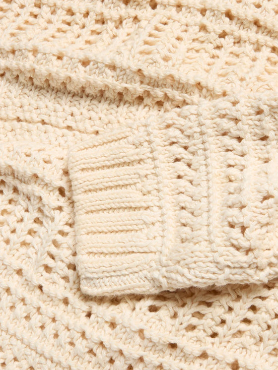 Faherty Brand Whitecap Sweater in Cream