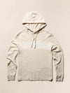 Faherty Brand Sunwashed Slub Hoodie in Ice Grey Stripe