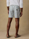 Faherty Brand All Day Trunk 6" Sage Awning Stripe