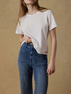 Faherty Brand Sunwashed Essential Tee in White