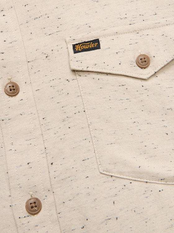 La Grange Lightweight Flannel in Speckled Sand