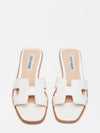 Steve Madden Hadyn in White Leather