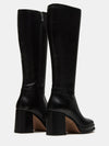 Steve Madden Mystery Black Leather Boot