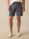 Faherty Brand Cabana Towel Terry Sweatshort in Eastern Storm