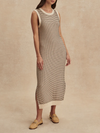 Varley Sadia Stitch Knit Dress in Birch