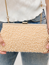 Urban Expressions Samira Evening Bag in Champagne