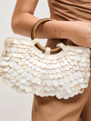 Urban Expressions Scarlett Evening Bag in Ivory/Multi