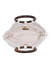 Urban Expressions Scarlett Evening Bag in Ivory/Multi