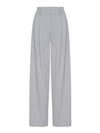 Good American Suiting Good 90s Pleated Trouser in Heather Gray