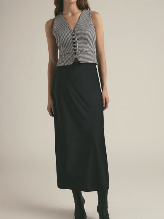 Favorite Daughter The Suzy Skirt in Black midi