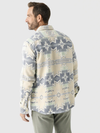 Faherty Brand Doug Good Feather Surf Flannel in Spring Star Nation