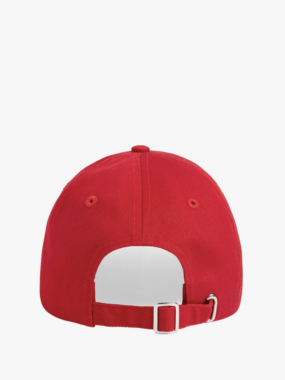 Favorite Daughter Classic Logo Baseball Hat in red white