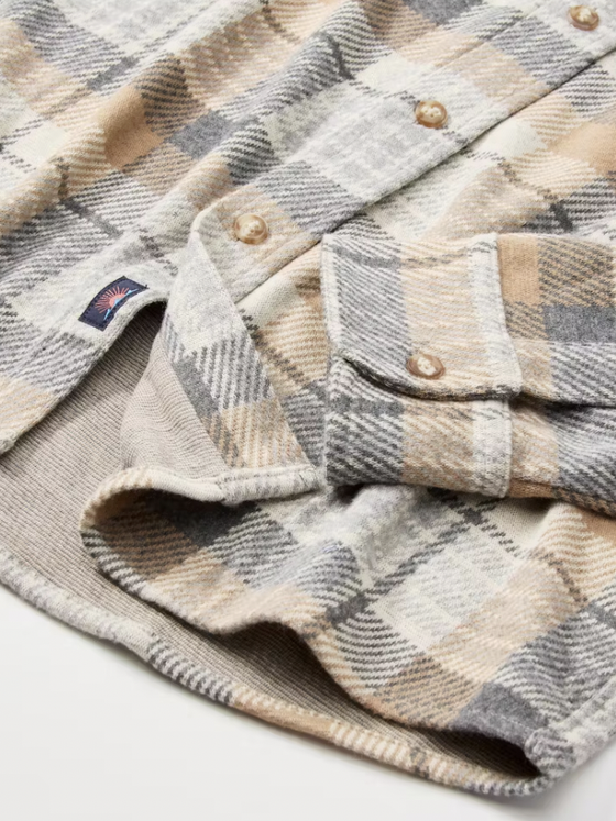 Faherty Brand Legend Sweater Shirt in Western Outpost Plaid