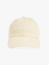 Favorite Daughter Classic Logo Baseball Hat in buttercream white