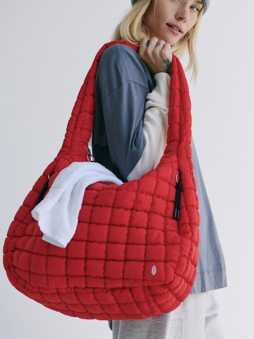 注目ブランド!!◆Free People◆Pucker Up Carryall Pucker Up Fleece Carryall | Free People