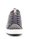 Cameron Hand Finished Sheep Skin Leather Sneaker in Slate
