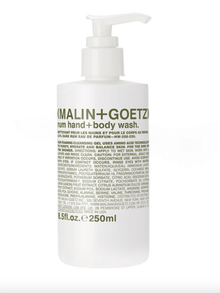  Malin + Goetz's Rum Hand + Body Wash 16oz