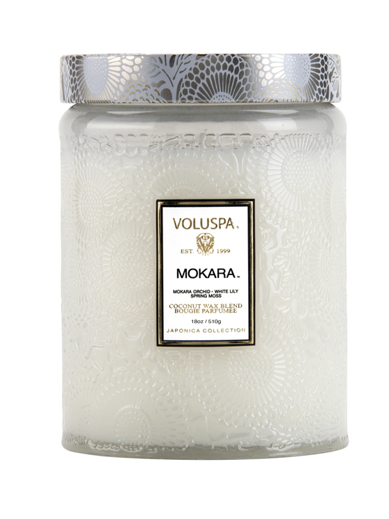 Voluspa's Mokara Large Jar Candle