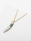 Judith Gold Abalone Safety Necklace