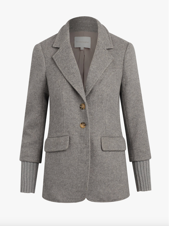 The City Blazer in Frost Gray