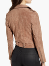 Suede Moto Jacket