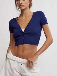  Free People Cassie Cardi in Indigo