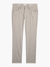 Brax Chuck Stretch Chambray 5-Pocket Pants in Light Grey