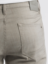 Brax Chuck Stretch Chambray 5-Pocket Pants in Light Grey