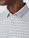 Mizzen + Main Halyard Short Sleeve Shirt in Navy Layered Diamond