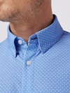 Mizzen + Main Leeward Long Sleeve Dress Shirt in Provence Star