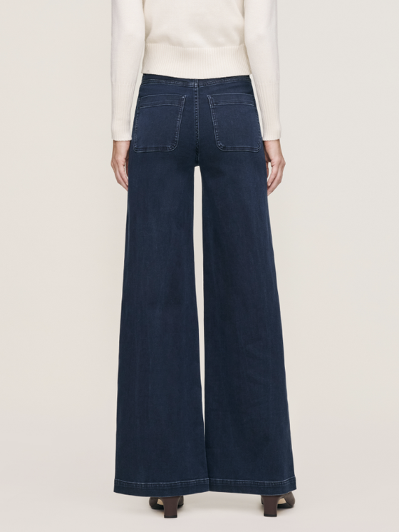 DL1961 Hepburn Wide Leg in Social jeans