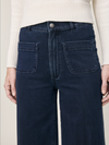 DL1961 Hepburn Wide Leg in Social patch pocket