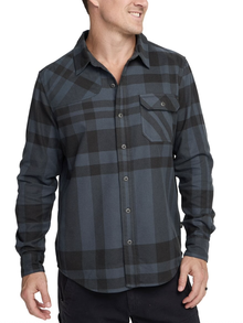  Howler Bros Harker's Flannel Mega Plaid in Petrol