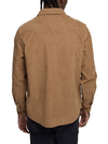 Howler Bros Banning Corduroy Snapshirt in Duck Brown