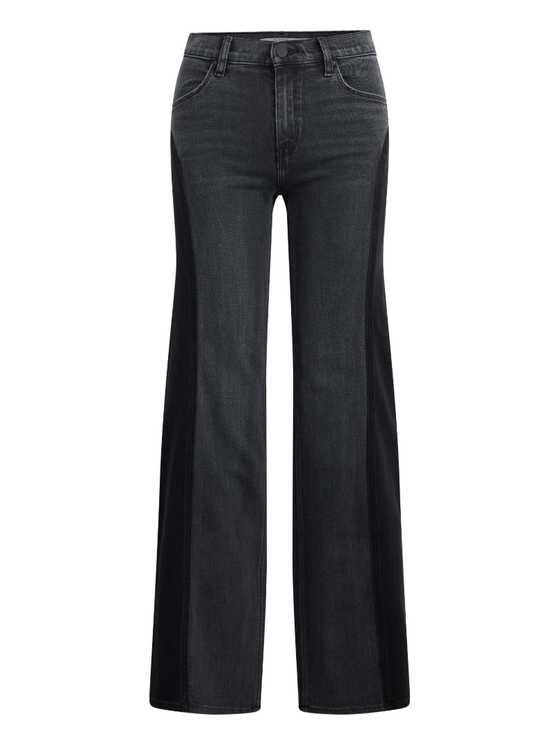 Hudson Jeans Lexi Seamed Wide Leg in Double Side