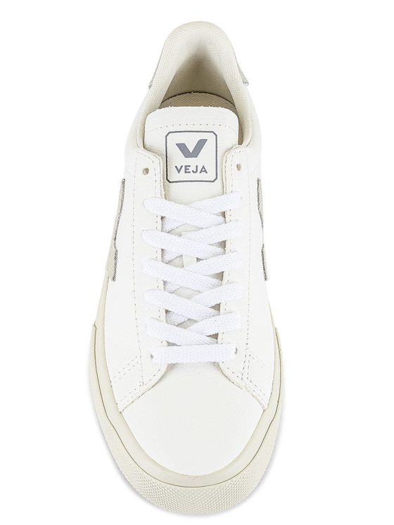 Veja Campo Leather Extra-White Natural Suede