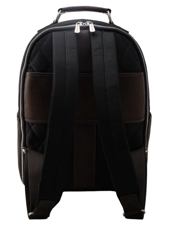 Martin Dingman Executive Nylon Backpack in Black