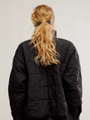 Pippa Packable Puffer Jacket in Black
