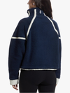 Free People Movement Mountain High 1/2 Zip in navy Combo