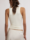 Free People Movement Clean Slate Tank in Ecru