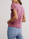 Free People We the Free Nova Tee in Crushed Berry