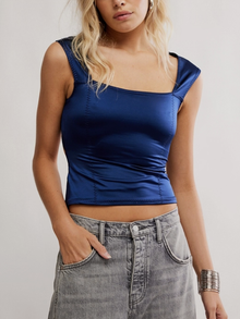  Free People Intimately Shine On Tee in Cosmic