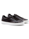 Martin Dingman Cooper Sheepskin Sneaker in Walnut