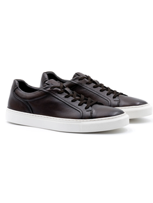 Martin Dingman Cooper Sheepskin Sneaker in Walnut
