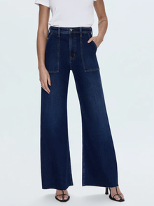  Pistola Penny Utility High Rise Wide Leg in Calluna